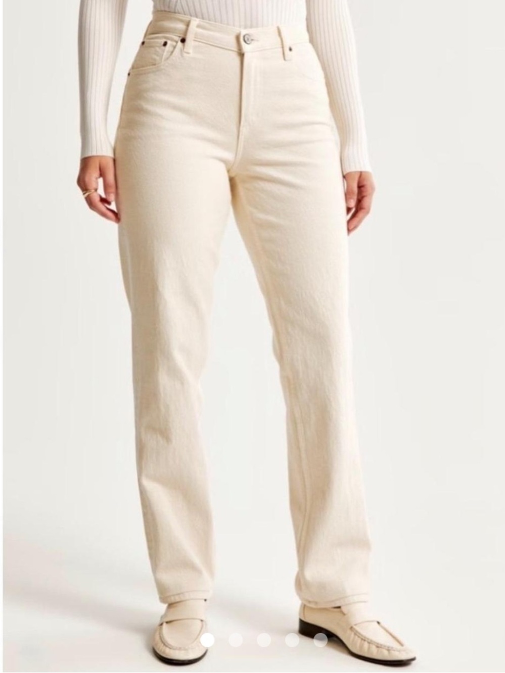 Abercrombie Ultra High Rise 90’s Straight Jean